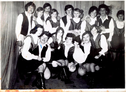 Tánccsoport 1970